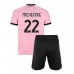 Juventus Weston McKennie #22 Barnkläder Borta matchtröja till baby 2026-27 Kortärmad (+ Korta byxor) Billigt Juventus Weston McKennie #22 Barnkläder Borta matchtröja till baby 2026-27 Kortärmad (+ Korta byxor) Billigt